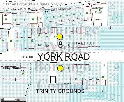 Page 3 of 5 We discussed 2 issues this morning regarding Land opposite No 8 York Road: 1) out of character real estate sign in the Conservation Area 2) possible planning application required to use