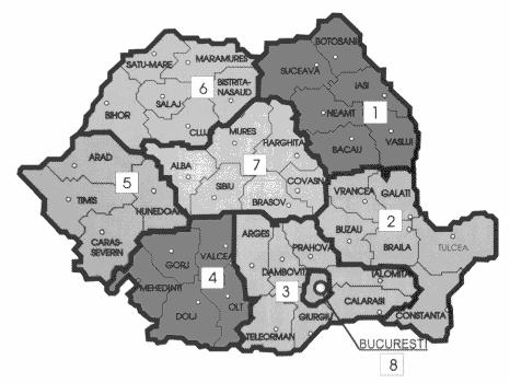 Percentage 6 5 4 3 2 1 Migrants from urban of region Bucharest to rural of regions B, S and N-E - as %, 1992-23 1992 1993 1994 1995 1996 1997 1998 1999 2 N-E S B 43 21 22 23 5 6 4 The large rural