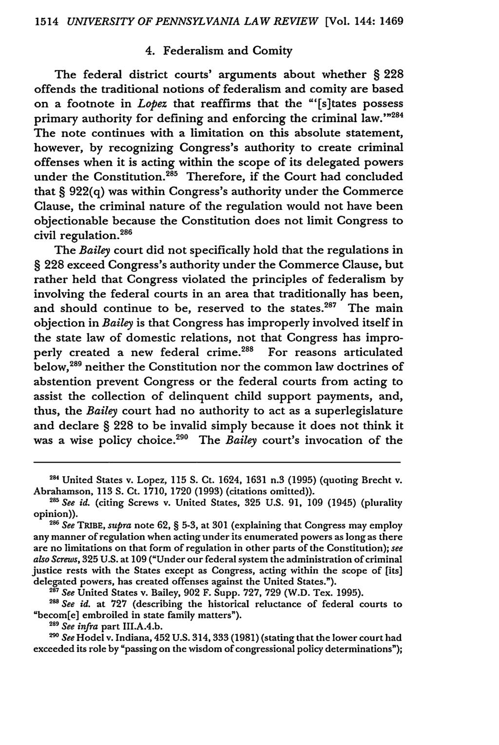 1514 UNIVERSITY OF PENNSYLVANIA LAW REVIEW [Vol. 144: 1469 4.