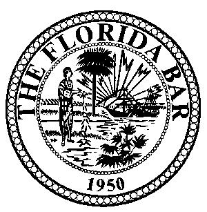 John F. Harkness, Jr. Executive Director The Florida Bar Tampa Branch Office 4200 George J. Bean Parkway, Suite 2580 Tampa, Florida 33607-1496 March 20, 2017 (813) 875-9821 www.floridabar.