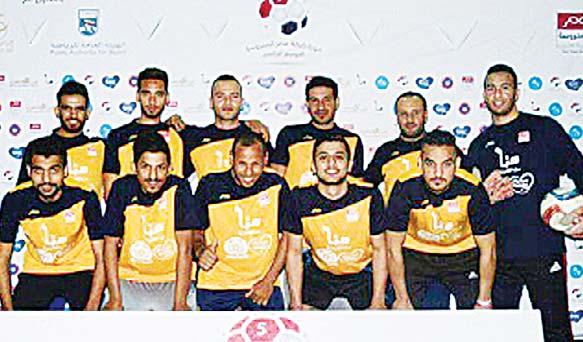 From the first group, Majdi Food Team reached the quarter finals after defeating Al-Ahli team, thereby obtaining six points like the Mona Holding Team, which defeated Al- Masrawiya Team with a score