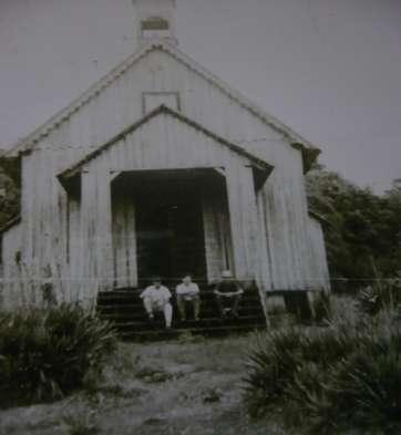 First Polish chapel (Rio do Bahno) in Cruz Machado Courtesy Jolanta Kwasniewska Under his