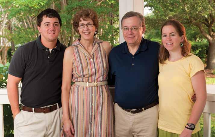 (Left to right) The Shigley family, Ken Jr., Sally, Ken and Anne, during the 2011 Annual Meeting at Myrtle Beach, S.C.