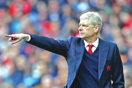 If both their immediate rivals manage to get wins, then Wenger's side will miss the top four by one point. "It will be frustrating," Wenger told reporters on Monday.