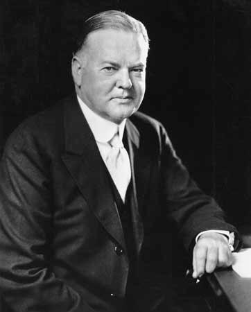 President Herbert Hoover (1929-1933) Stock Market Crashes in 1929 Billions of dollars are lost Unemployment skyrockets 25-30 percent across the country 50 percent