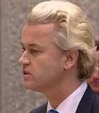 Geert Wilders of the Party of Freedom.