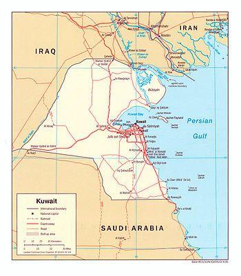 Invasion of Kuwait 1990 - Iraq invades Kuwait, putting it on a collision course with the international community.