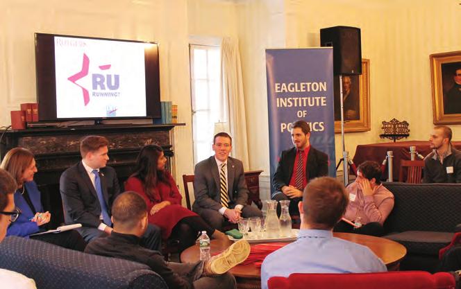 In You Can Do Something, a workshop created and administered by Rutgers students, high school students learned the skills of civic engagement and practiced them in various political learning