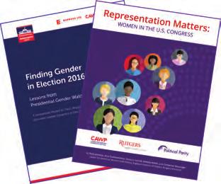 Much in demand by the media throughout the election season and beyond, commentary and analysis from PGW experts enriched understanding of the many ways gender was playing out in the electoral process.