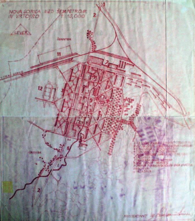 178 The Design of Frontier Spaces www.ebook777.com 9.1 Božidar Gvardjančič: The plan for Nova Gorica (April 1947). Reproduced by permission of The Regional Archives Nova Gorica.