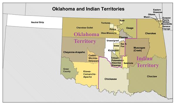 (4)Native American Affairs Oklahoma Territory- set up Land for Native American reservation Allowing 160 acre Plots