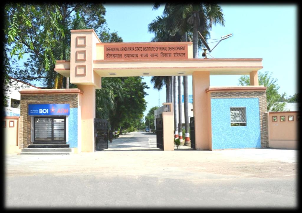 Deen Dayal Upadhayay State Institute of Rural Development (SIRD), Bakshi-ka-Talab, Indaurabagh, Lucknow 226 202.