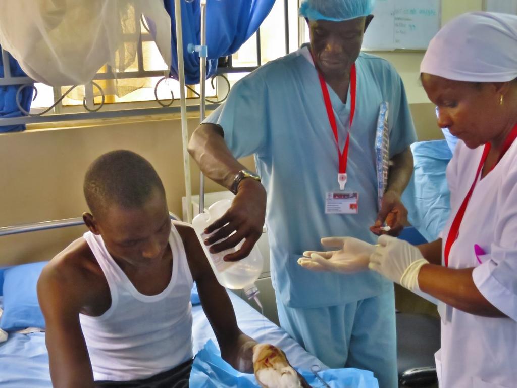 The ICRC continues supporting primary health care centres of the Ministry of Health in Adamawa, Borno and Yobe states with medicine and technical support for the identification and treatment of