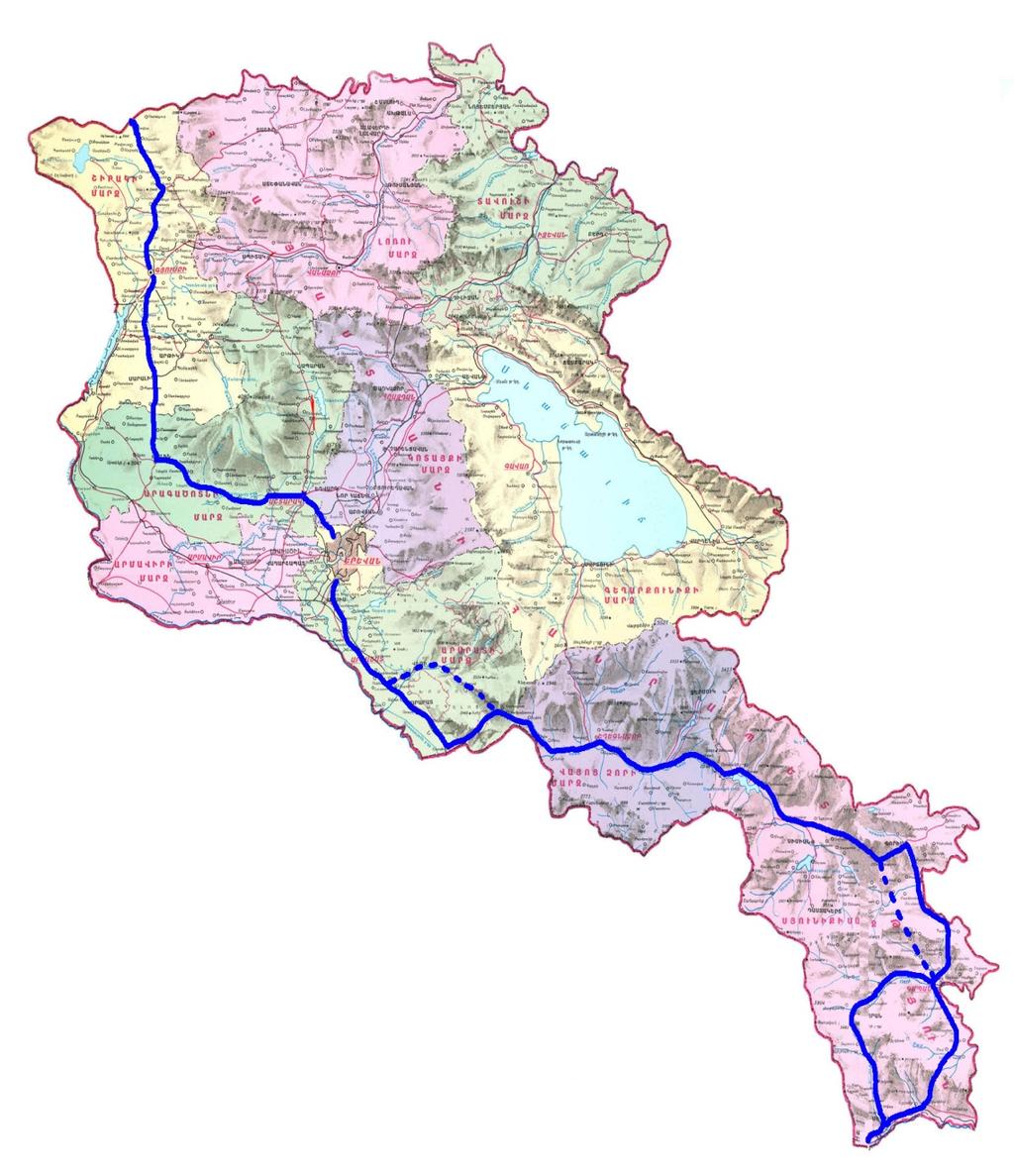 The further objectives of North South corridor New accesses towards Black Sea motorways Construction of Yerevan bypass This will facilitate the movement of lorries through bypassing of Yerevan, thus