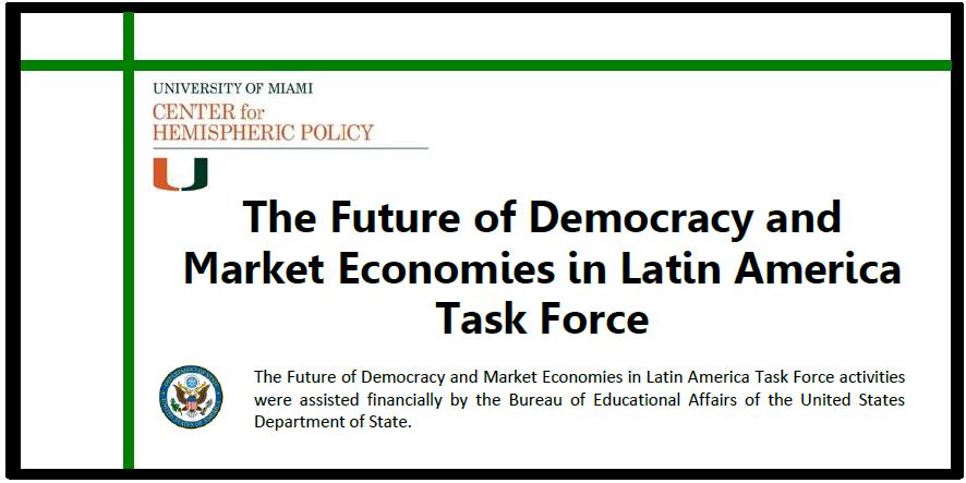 The Future of Democracy and the Market Economy in Colombia Introduction by Juan Felipe Mejía Dean School of Economics and Finance Universidad EAFIT Medellín, Colombia Martín Posada Botero Student