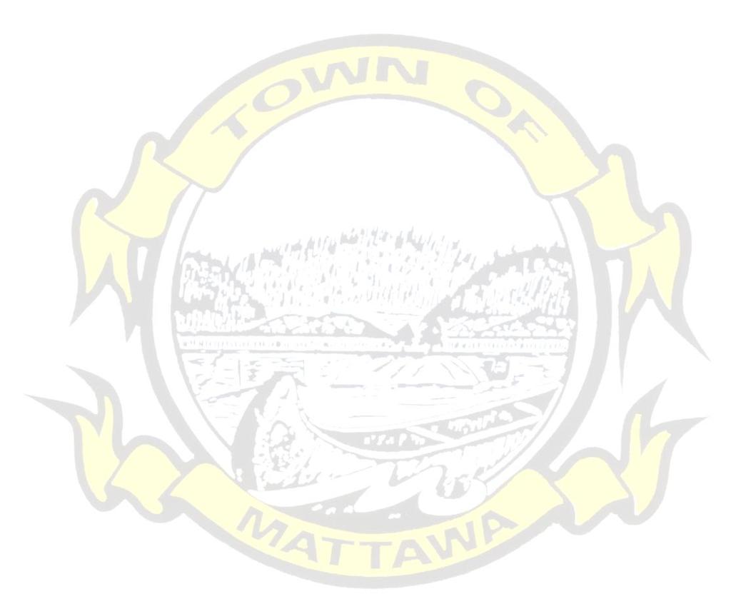 THE CORPORATION OF THE TOWN OF MATTAWA AGENDA REGULAR MEETING OF COUNCIL MONDAY,