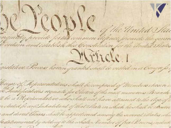 Constitutional Basis Article 1, Section 8 of the United States Constitution The Congress