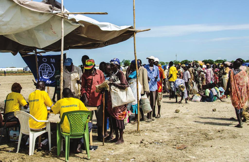 IOM OIM IOM South Sudan SITREP # 26 8 June 2014 Harish Murthi/IOM SITUATION REPORT IDP registration at the Malakal PoC OVERVIEW The security situation across South Sudan continues to remain