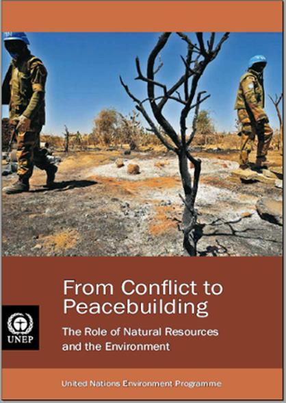 Natural resources are important to conflict Natural resource exploitation fueled or financed (UNEP, 2009): 40-60% of civil wars over past 60 years At least 18 violent conflicts since 1990 Attention