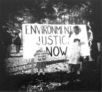 ENVIRONMENTAL JUSTICE Environmental Justice combines civil rights and environmental protection to demand a safe, healthy environment for all people.