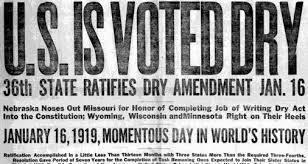 18 th Amendment (1919) The