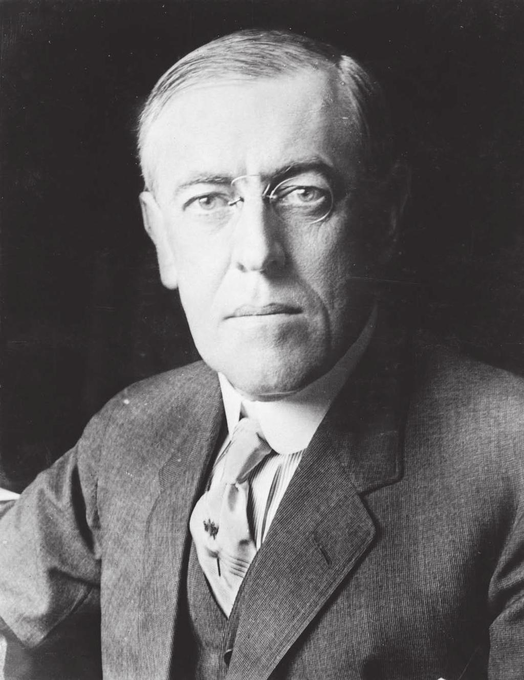 IMAGE 2: Woodrow Wilson. Circa 1916.