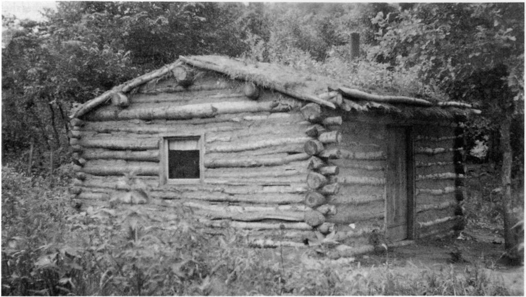 DIMINISHMENT OF THE GREAT SIOUX RESERVATION 245 FIG. 4. Log cabin home ofjohn Max. Sisseton Agency.