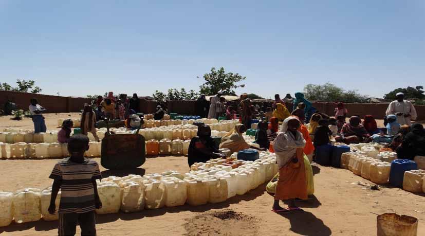 WATER, SANITATION AND HYGIENE (WASH) Overall, IOM provided WASH services to 277,370 conflict affected people including 1,500 South Sudanese in South Kordofan and 1,900 South Sudanese in Abyei.