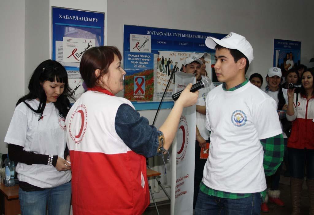 Photo: Kazakhstan RC Overview In order to strengthen the specific Red Cross / Red Crescent contribution to development, the International Federation of the Red Cross and Red Crescent Societies (IFRC)