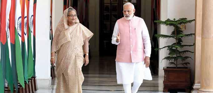 India and Bangladesh ink 22 pacts angladesh Prime Minister Smt.