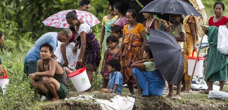 OXFAM INDIA manipur floods The north-eastern state of Manipur was devastated when cyclone Komen caused incessant rains starting 28th July 2015.