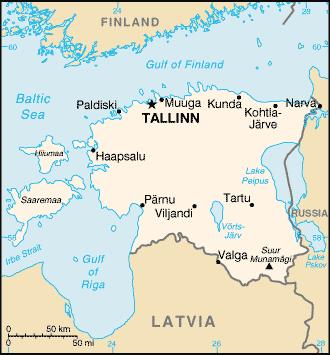 ÜLDINFORMATSIOON Pindala ja rahvastik Eesti Vabariik asetseb Läänemere idakaldal, Ida-Euroopa madaliku loodeosas. Eesti pindala on 45 227 km² ja rahvaarv on 1,45 miljonit.