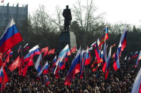 [18]Current protests in the Crimea have returned to the demands of independence.
