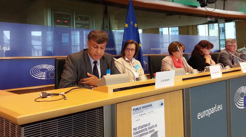The first Roma woman to be elected MEP, Lívia Járóka, underlined the importance of learningprocess for better involvement of Roma in politics and that Roma political participation should be an