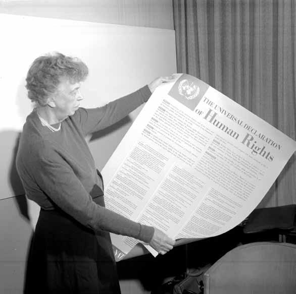 Credit: UN Photo The United Nations General Assembly adopted the Universal Declaration of Human Rights on December 10, 1948.