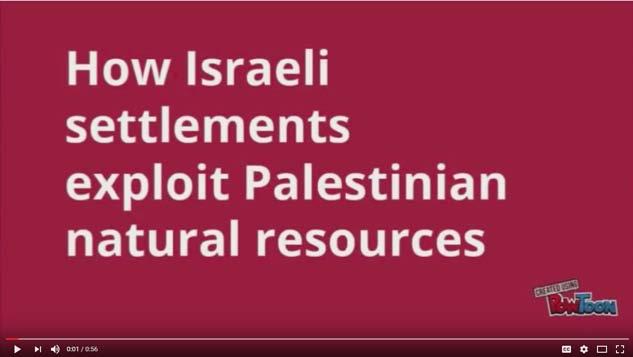 How natural resources fuel the Israeli-Palestrinian conflict Ideology and politics are not the only drivers of the Israeli-Palestinian conflict. Economics plays an important role too.