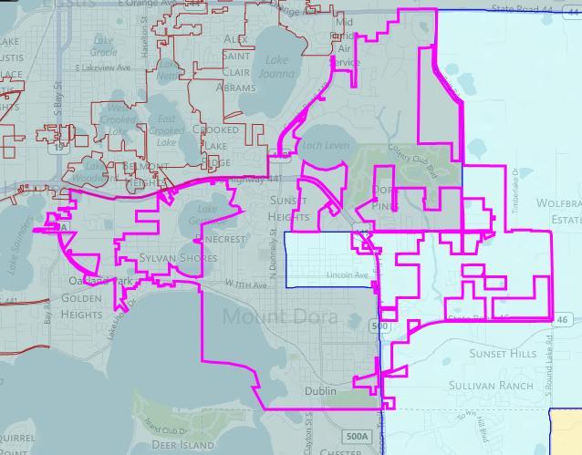 NE/NC-17: Do Not Split the City of Mount Dora like It Is in Congressional District 3 Description: Don t split up cities like the way Mount Dora is split in Congressional District 3.