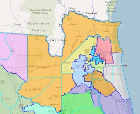 NE/NC-6: Remove the One Precinct of Duval County from House District 12 Description: My precinct (11A) is the only precinct in Duval County that belongs to House District 12.