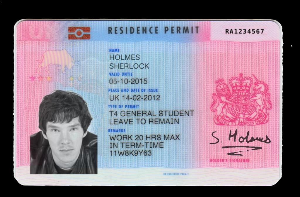 welfare.qmul.ac.uk Biometric Residence Permit (BRP) A BRP looks like this: Check all the details are correct. Is your immigration permission correct?