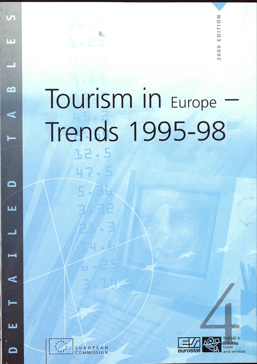 ζ o «* Q αι o TOUriSm Π Europe Trends 1995 98