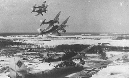 Origins of the Cold War During WWII The USSR had been supplying the Luftwaffe with aircraft fuel with which to fight the Battle of Britain and