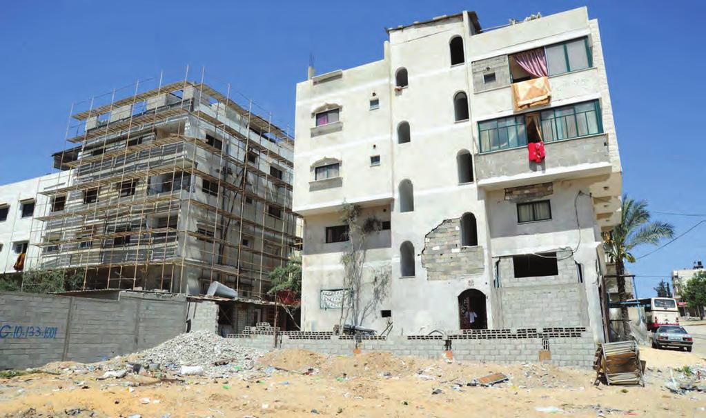 united nations relief and works agency 8 planning scenario: needs analysis Repair work on residences damaged during the summer 2014 conflict in Gaza, May 2015.