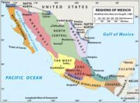 north from Amerindian south Gulf Coast is Mexico s