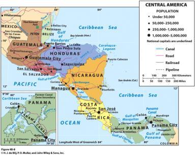 Slide 25 Slide 26 The Central American Republics: Belize History more like a Caribbean island: British dependency Changing demographics Emigration of African Belizeans Replaced by other Central