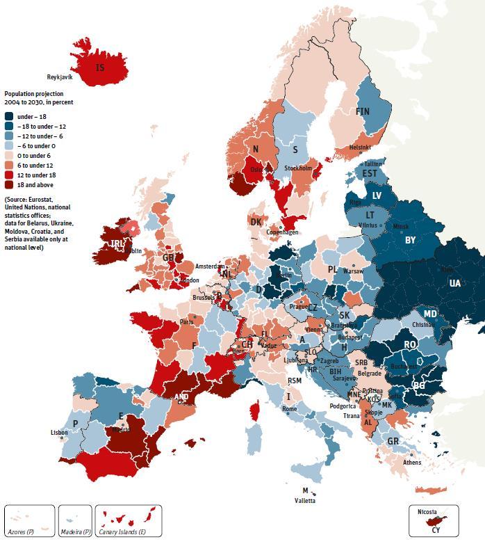 3 Europe Source: Berlin Institute for Population