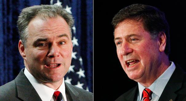 Senate Race: Virginia Incumbent (Retiring): Jim Webb (D) Winning Candidate: Tim Kaine (D) Losing Candidate: George Allen (R) Democratic