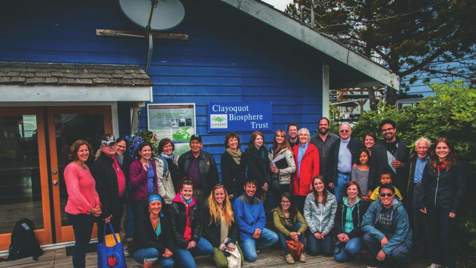CLAYOQUOT SOUND BIOSPHERE RESERVE: A MODEL OF ABORIGINAL CO-MANAGEMENT GOVERNANCE Following CCUNESCO s Annual General Meeting in Victoria, British Columbia, the Clayoquot Sound Biosphere Reserve
