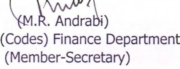 hibber) Additional Secretary, GAD (Representative) ~ (Dilshad Shaheen)