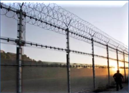 Chief among these are: Primary Pedestrian Fencing that runs directly along the border and