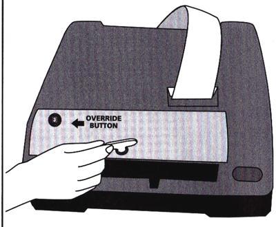 Ending Election Optical Scan Machine Unlock ballot scanner rear door Judge removes ballot scanner key from blue